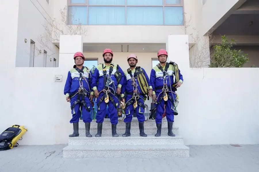 Tanzifco Express team with equipment